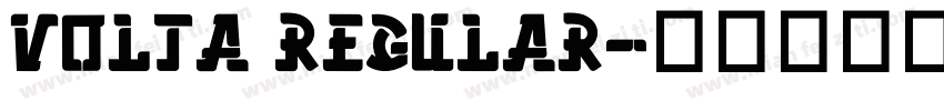 Volta Regular字体转换